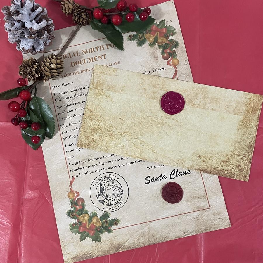 Buy Letter From Santa with real wax seal