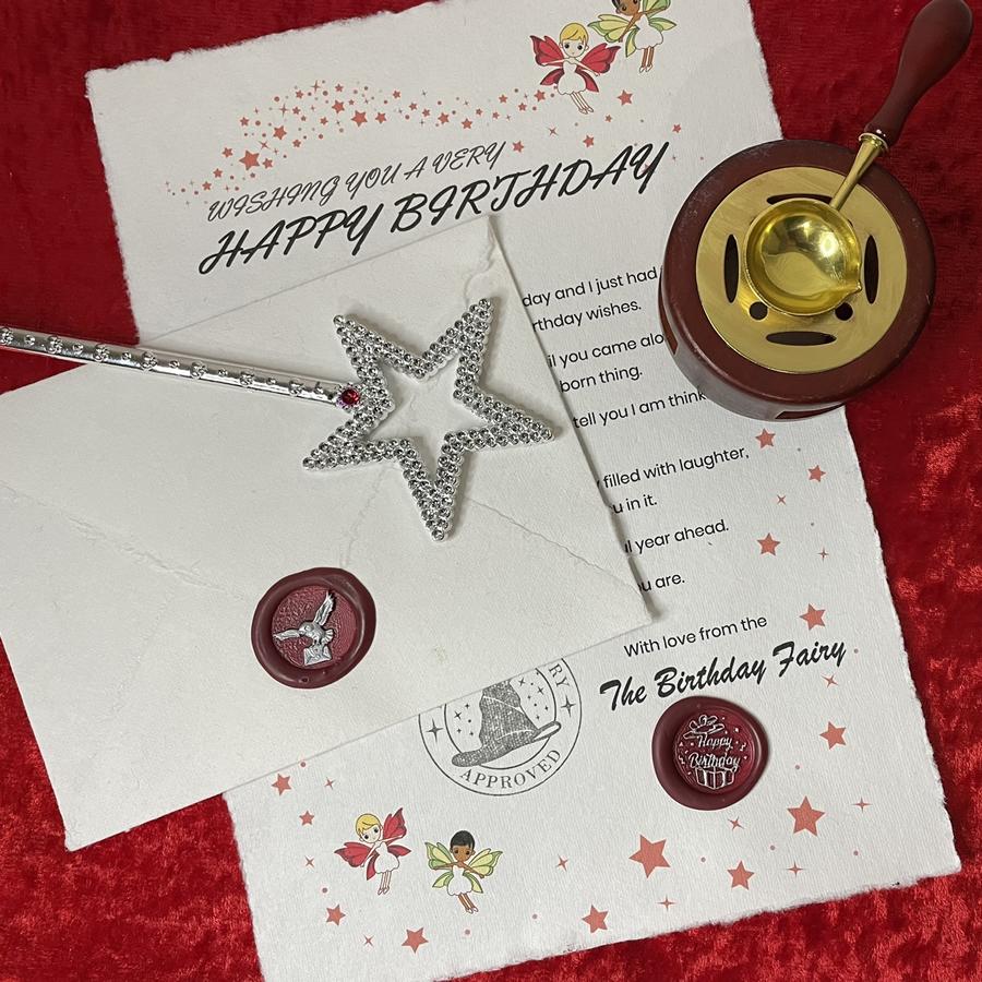 Buy Letter From The Birthday Fairy with real wax seal