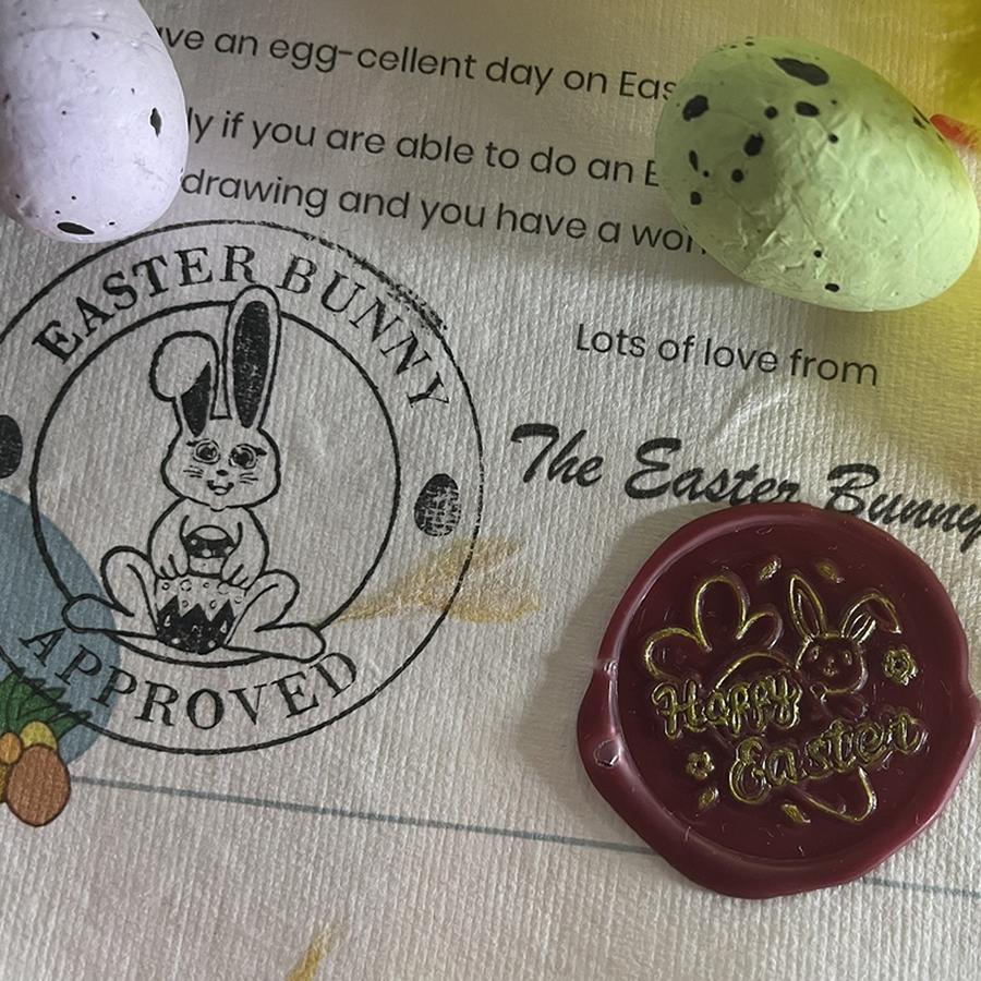 Buy Letter From The Easter Bunny with real wax seal