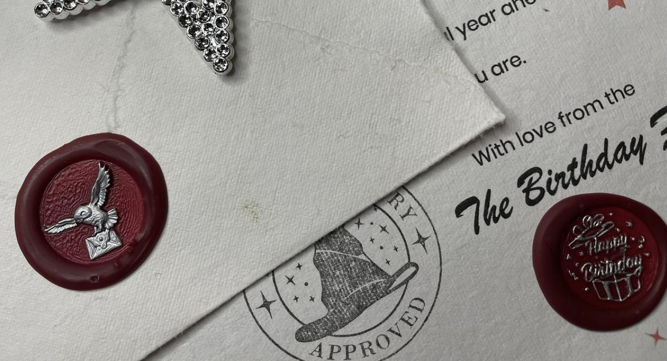 Get Letters From The Birthday Fairy With Real Wax Seal