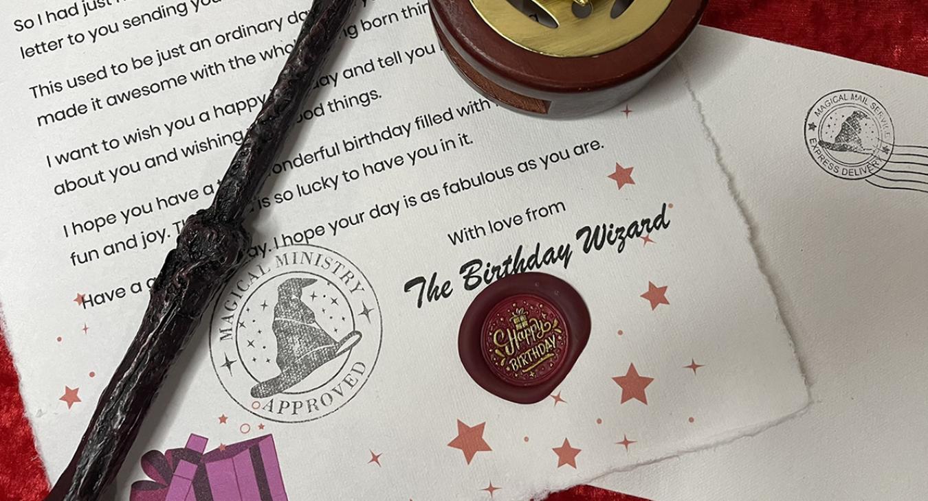 Get Letters From The Birthday Wizard